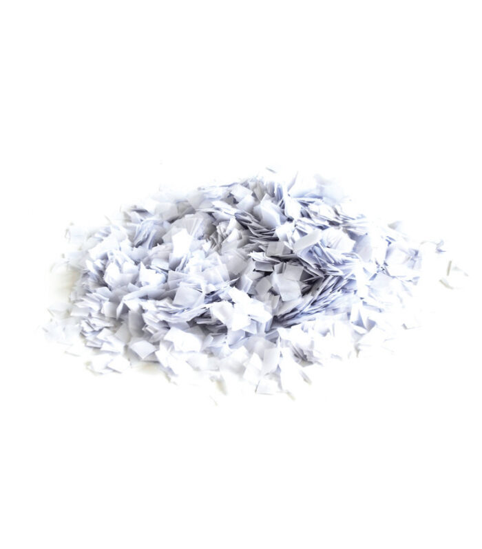 TCM FX - Lassú esésű Snow Konfetti 10x10mm - Fehér - 1 kg